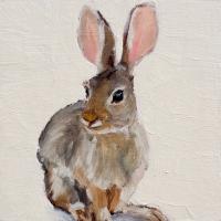 Color Block 35 - Rabbit by Annai Smith
