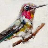 Color Block 47 - Hummingbird by Annai Smith