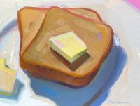 Toast On Pink by Samantha Buller