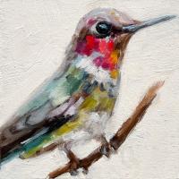 Color Block 48 - Hummingbird by Annai Smith