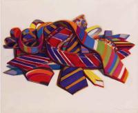 Tie Pile Framed by Wayne Thiebaud