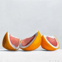 Grapefruit Wedges by Vita Kobylkina