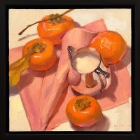 Persimmons And Cream by Sarah Sedwick