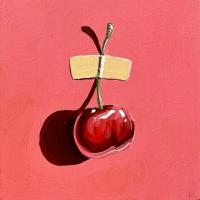 Taped Cherry by James Mertke