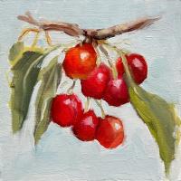 Color Block 52 - Cherries by Annai Smith