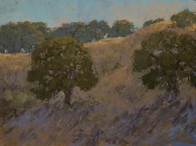 Morning Light On The Hills by Resale Gallery