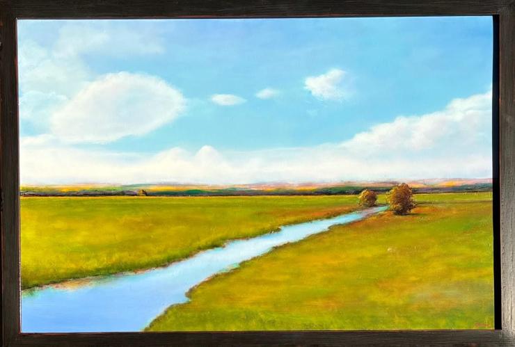 View From A Flat Field    (CSh01) by Resale Gallery