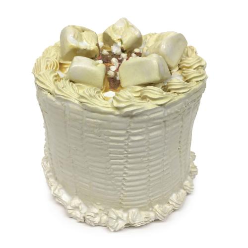 White Cake With Marshmallows by Jeff Nebeker