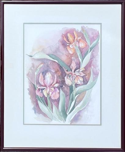 Unknown Artist - Unknown title  (Orchids)   (ALe21) by Resale Gallery