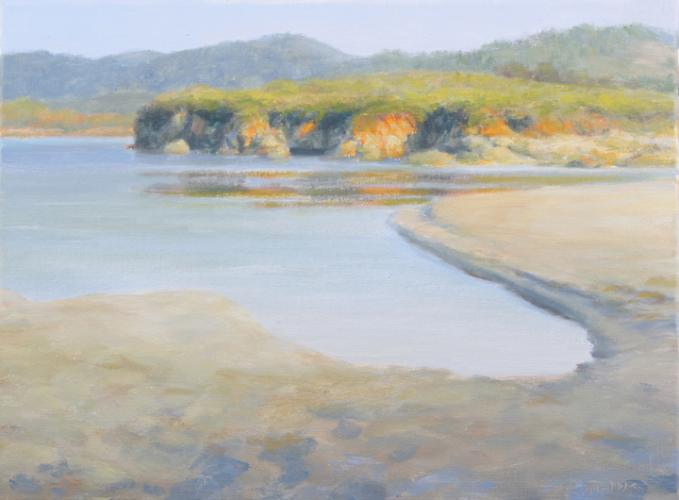 Terry Pappas - Carmel River Reflection, 2008 by 