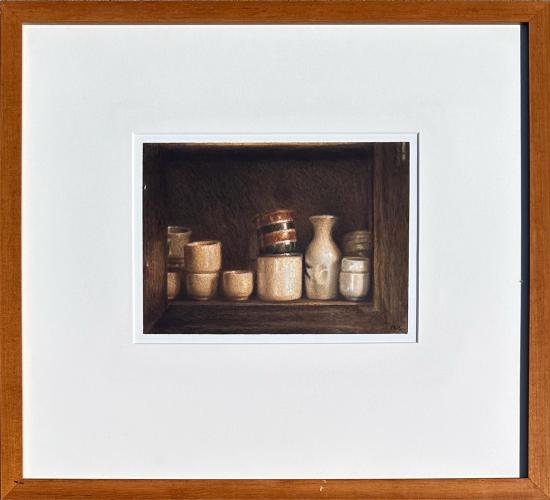 Marie Pascal - Still Life In Cupboard   (ANu03) by Jeff Nebeker