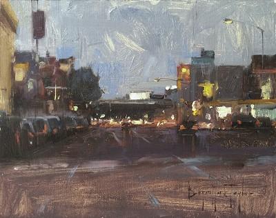 Overpass Twilight by Bryan Mark Taylor