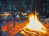 The Lodge Fire, Silver Lake by Tyler Abshier