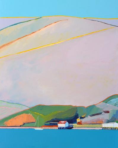 Colorful Hills, Tomales Bay, 2021 by Timothy Mulligan