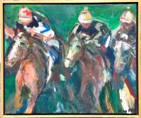 Horse Race   (LMa01) by Alan Post