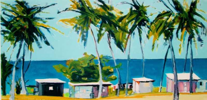 Caribbean, 1998 by Gregory Kondos