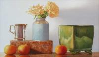 Roses & Tangerines by Judy Nunes