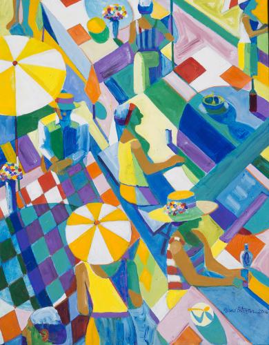 Viewing Picnic From Above 2016 by Roland Petersen