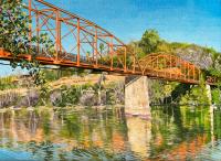 Fair Oaks Bridge From The Southwest by Wesley Swanigan