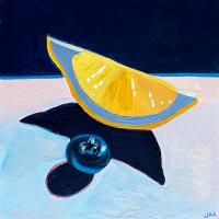 Lemon And Blueberry by James Mertke