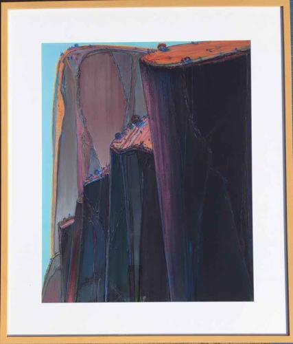 Canyon Mountains   (T012) by Wayne Thiebaud