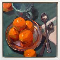 Oranges Reflecting by Sarah Sedwick