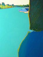 Blue River Shadow by Timothy Mulligan