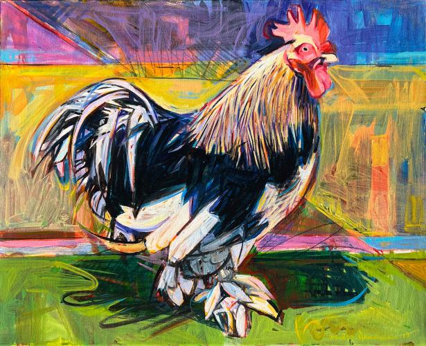 Rooster by Miles Hermann