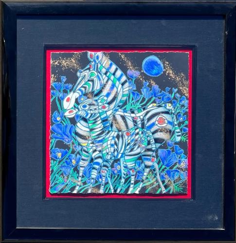 Jiang - Zebras, HC 5/20, 1992 (GCh21) by Fred Dalkey