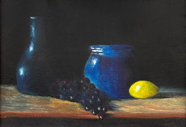 Wilson - Tender Grapes   (ANu02) by Resale Gallery