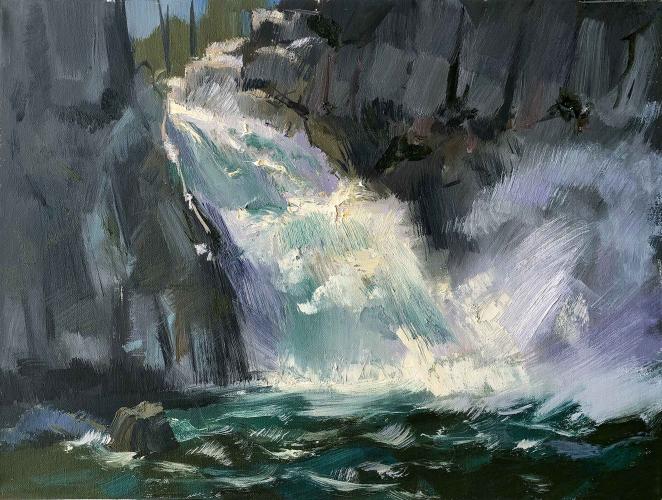 McCloud Upper Falls by Andrew Patterson-Tutschka