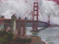Golden Gate #3  (mini) by Andrew Walker Patterson