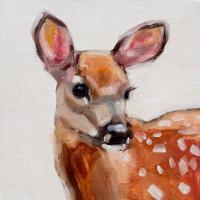 Color Block 26 - Deer by Annai Smith