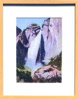 Cascading Waters  3/200  Framed   (REP53) by Reif Erickson