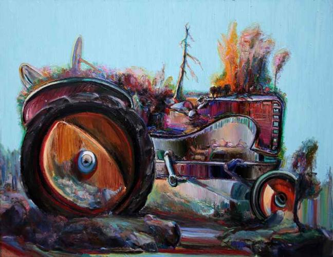 Tractor Landscape by Jeff Myers