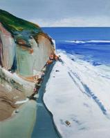 Sea Cliff, 2013 by Gregory Kondos