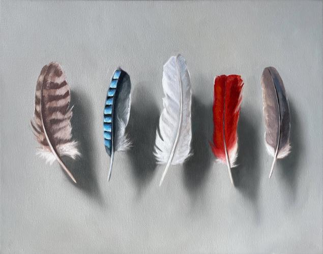 Five Feathers by Lauren Pretorius