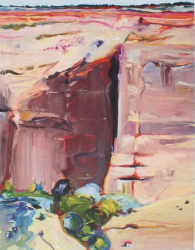 Canyon de Chelley, 2005 by Gregory Kondos