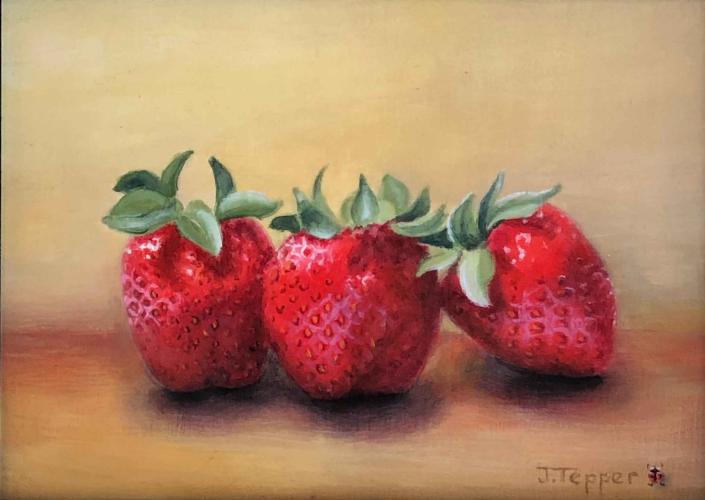 Strawberries by Joanne Tepper