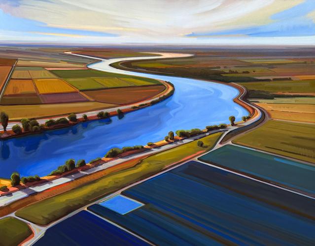 After The Rains XL by Wayne Thiebaud