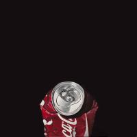 Crushed Coke Can No. 1 by James Zamora
