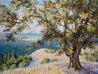 Oak With A View by Clark Mitchell