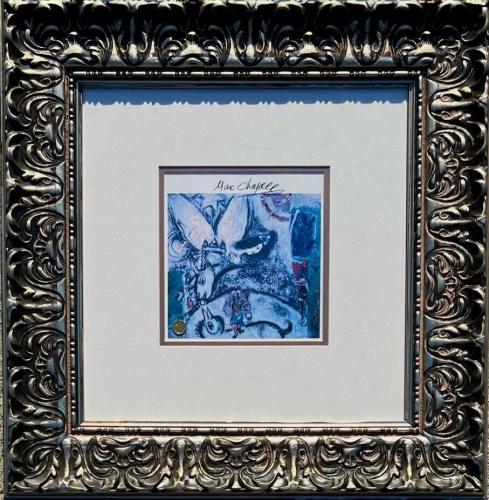 Marc Chagall - Unknown title (1/10 OZ Maple Leaf) Signed   (SRu04) by Resale Gallery