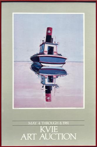 River Boat   1981   (TBa04) by Deladier Almeida