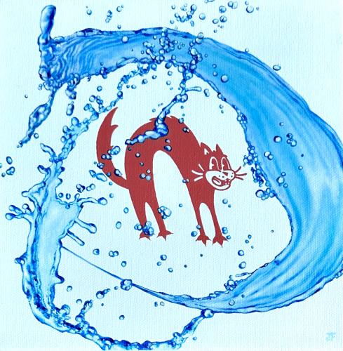 Aquaphobia by Wayne Thiebaud