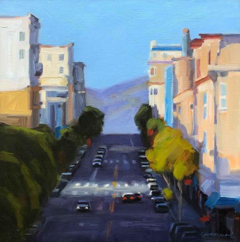 Afternoon On Polk by Michael Chamberlain