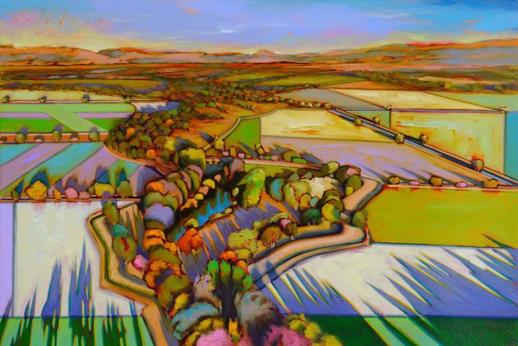 Dawn In The Valley by Resale Gallery