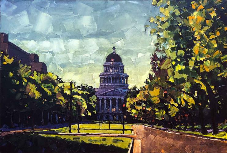Capitol At Dawn by Jonathan Baran