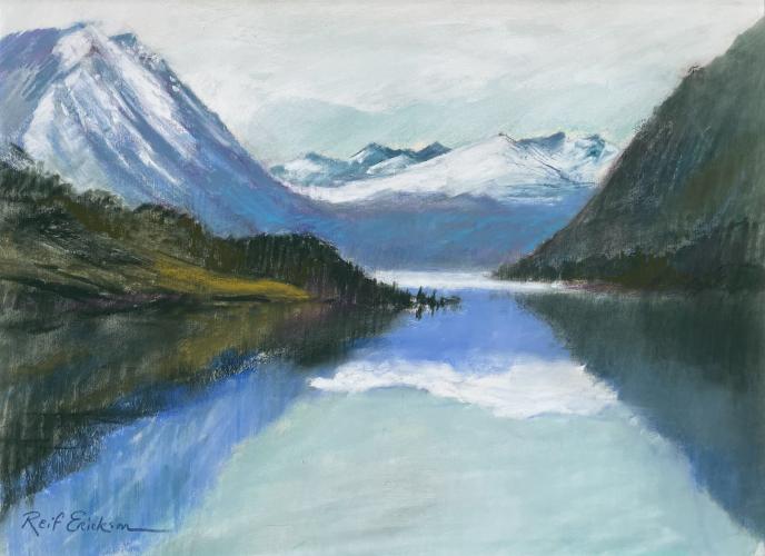 Alaskan Passage   (RE21) by Reif Erickson