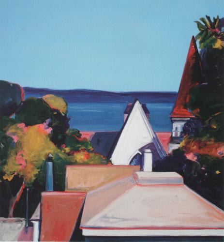 Bay View, 2002 by Gregory Kondos
